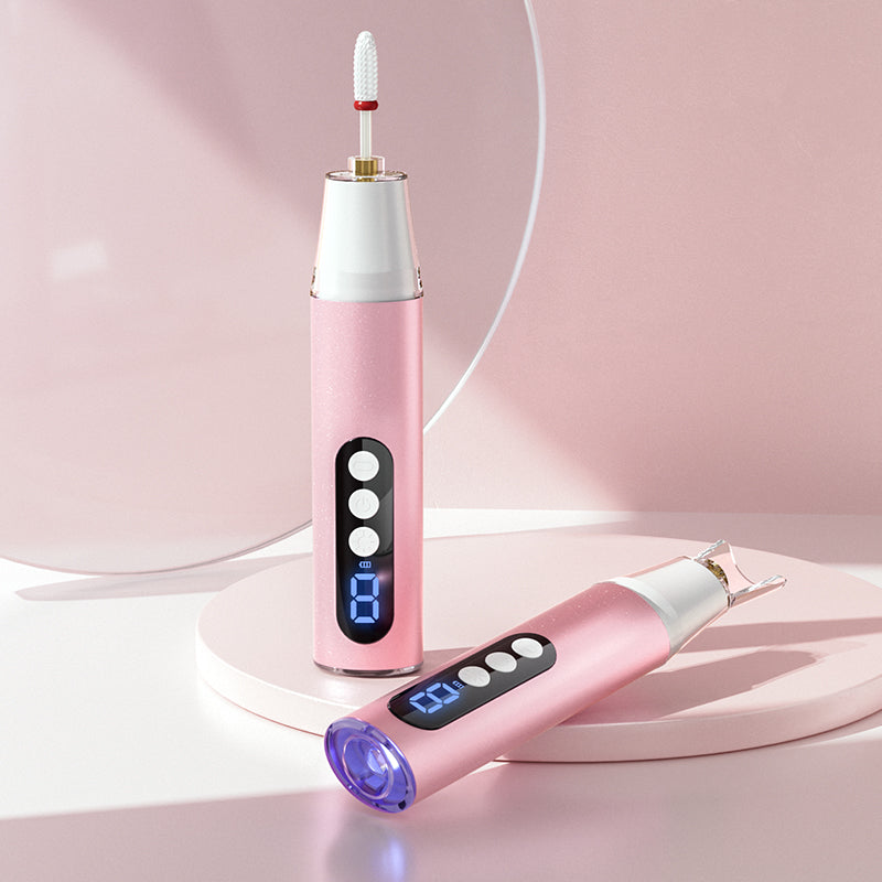 Nail polisher-Electric Nail Filer Professional E-File Nail Drill Kit for Acrylic, Gel Nails, Manicure Pedicure Polishing Shape Tools