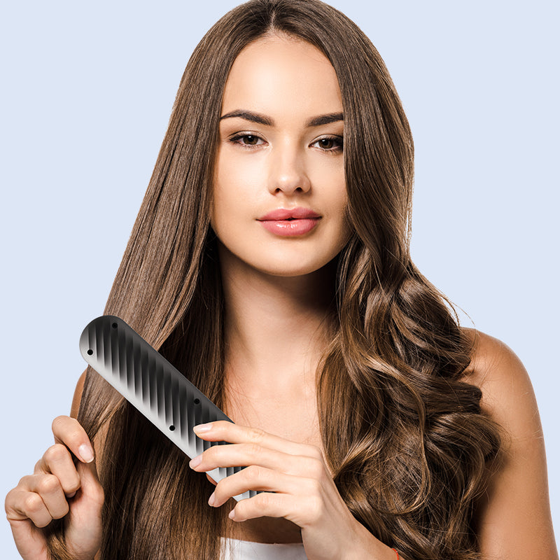 Hair straightening comb-Straightener Brush