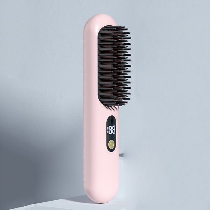 Hair straightening comb-Straightener Brush
